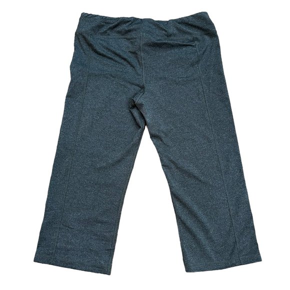 Women's‎ The North Face Cropped Athletic Leggings High Waisted Dark Grey Size XL - Picture 2 of 6